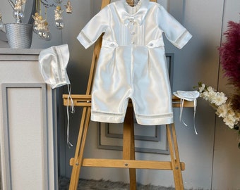 Handmade Boy Christening Outfit SCEE10256