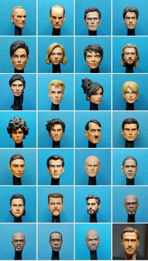 Action figure heads for sale discount