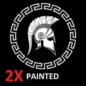 2x PAINTED  1/18 head from  CATALOG