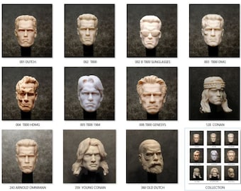 ARNOLD resin HEAD SCULPT