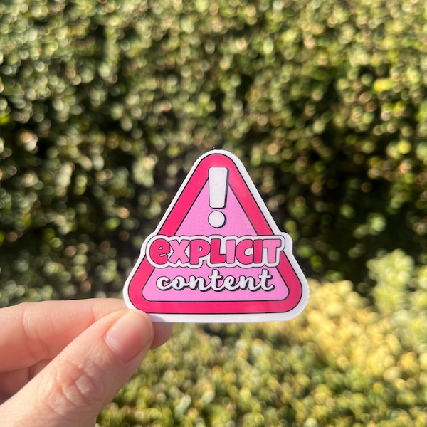 Explicit Content - Etsy