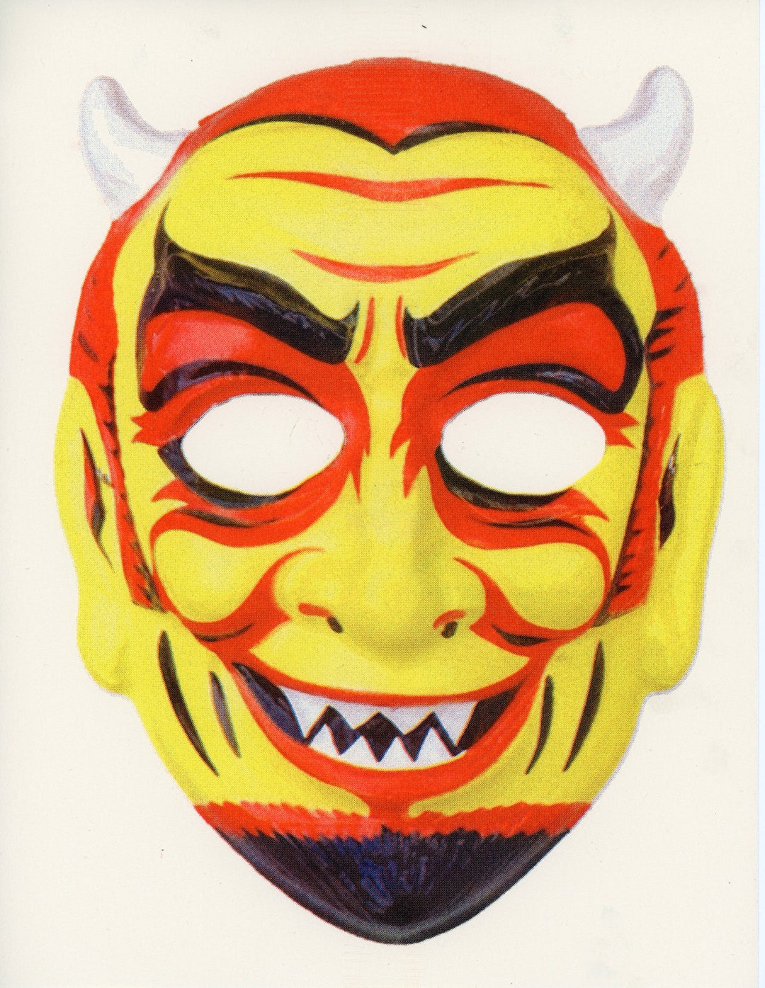 devil-2-ben-cooper-halloween-mask-risograph-print-etsy for Ben 10 Mask Printable Free Devil #2 Ben Cooper Halloween Mask Risograph Print - Etsy for Ben 10 Mask Printable Free
