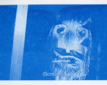 Screams Risograph Printed Horror Zine Book
