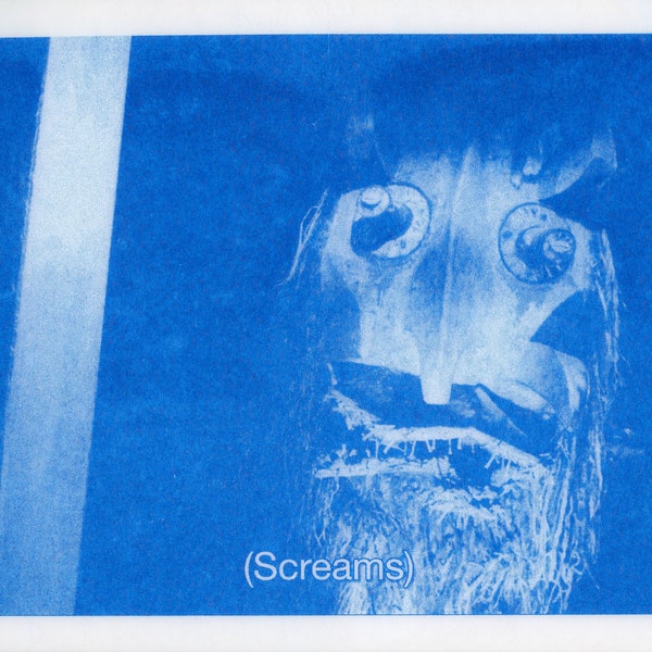 Screams Risograph Printed Horror Zine Book