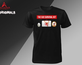 Ojo Survival Kit T-Shirt: Funny Evil Eye Protection Tee