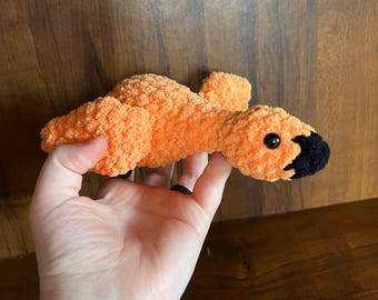 Crochet Halloween Goose Plush - Spooky Amigurumi