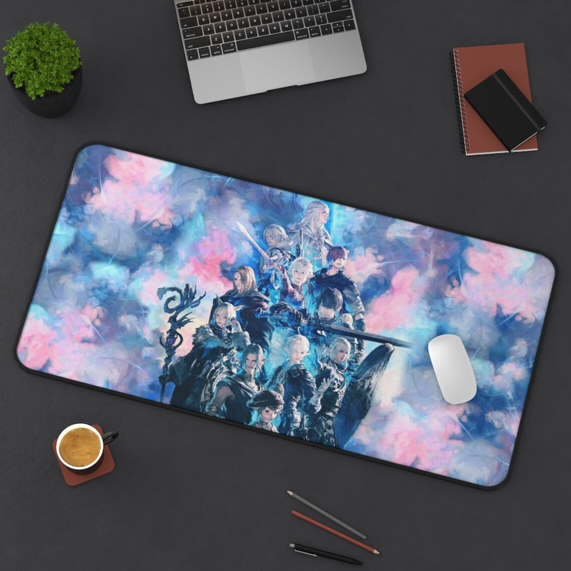FFXIV Desk Mat FFXIV Mousepad Ffxiv Endwalker Desk Mat Etsy