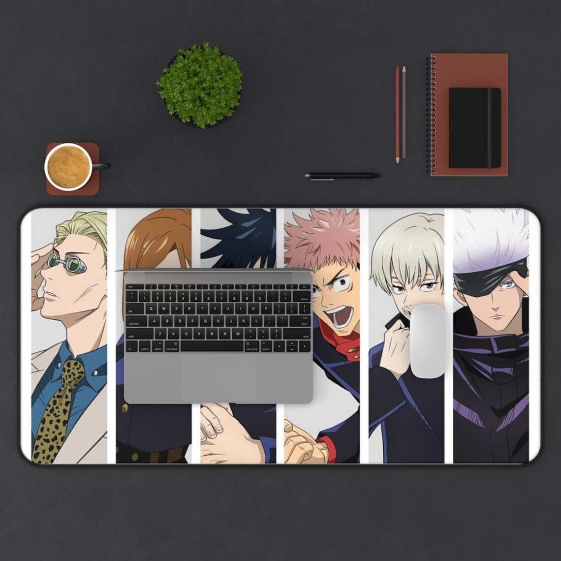 Jujutsu Kaisen Mousepad Jujutsu Kaisen Desk Matyuji Etsy UK