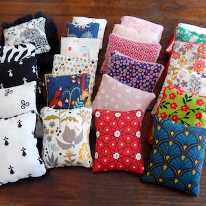 8 Montessori sensory cushions, Baby awakening game, Set of 8 cushions to choose from
