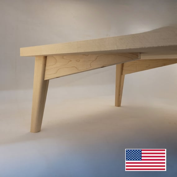 8" hardwood furniture legs, set of 4, made in the USA