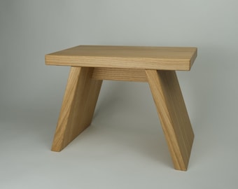 NEW! Adam step stool, handcrafted in South Tyrol - oak - larch