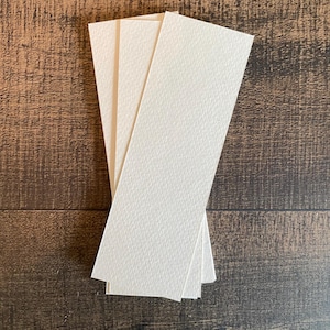 Watercolour Bookmark Blanks | Watercolour Blanks | Artist Card Stock | Watercolour Paper 300 gsm |