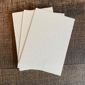 Artist Trading Card Blanks | Watercolour Blanks | ATC Blanks | ATC Standard Blanks | Watercolour Paper | Watercolour Shapes | 300 gsm