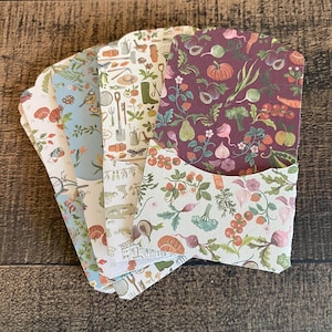 Pochettes pour journaux sur le thème du jardin | Journaux indésirables | Scrapbooking | Fabrication de cartes | Porte-cartes cadeau