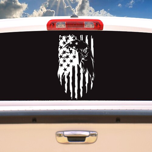 6pk American Flag Bald Eagle USA Decal Sticker 3M Truck | Etsy
