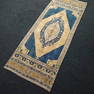 100 x 200 cm / Oushak Teppich / Oushak Teppich / Teppichläufer / Türkischer Teppich / Läufer / Teppich / Läufer / anatolischer Teppich / Läufer / 156