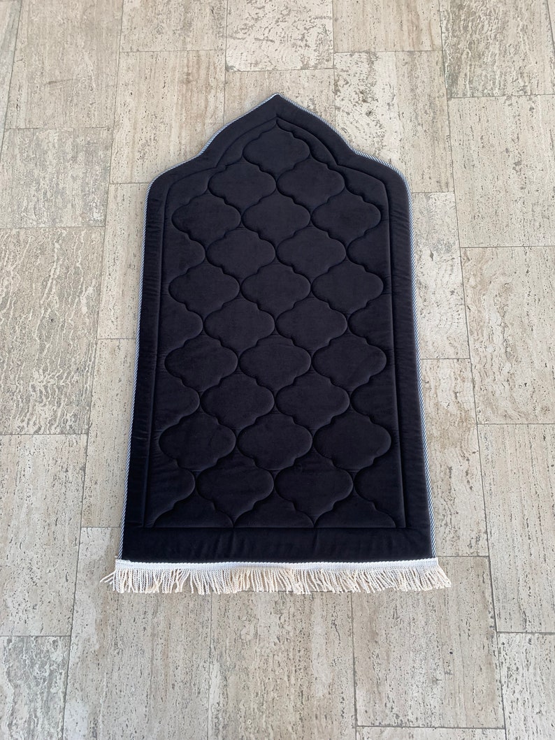 Thick Foam Padded Prayer Rug Luxury Padded Prayer Rug Soft Etsy Canada