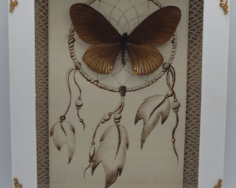 Dreamcatcher Butterfly Art