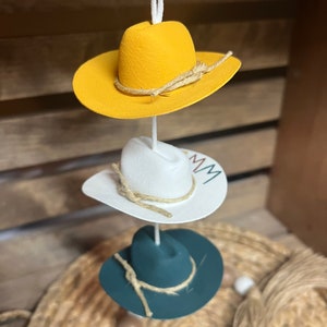Mini Cowboy Hat Car Charm