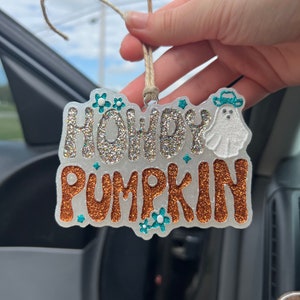Howdy Pumpkin Freshie