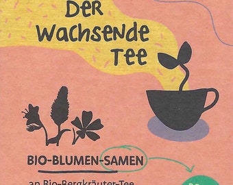 Der wachsende Tee | Blütenwunder | Bio-Bergkräuter-Tee | Primoza | Virginia‘s Naturwerk