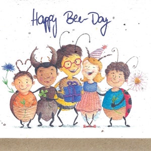 Happy Bee Day | Die wachsende Karte | Primoza | Virginia‘s Naturwerk