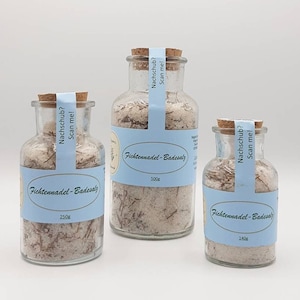 Natural spruce needle bath salt - as stimulating as a walk in the woods | Virginia&#39;s Naturwerk