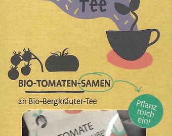 Der wachsende Tee | Tomatenparadies | Bio-Bergkräuter-Tee | Primoza | Virginia‘s Naturwerk