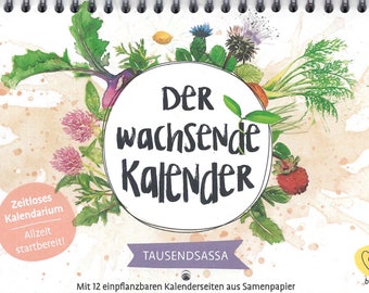 Der wachsende Kalender | Tausendsassa zeitlos | Primoza | Virginia‘s Naturwerk