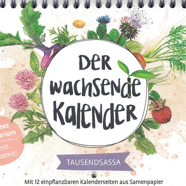 Der wachsende Kalender | Tausendsassa zeitlos | Primoza | Virginia‘s Naturwerk