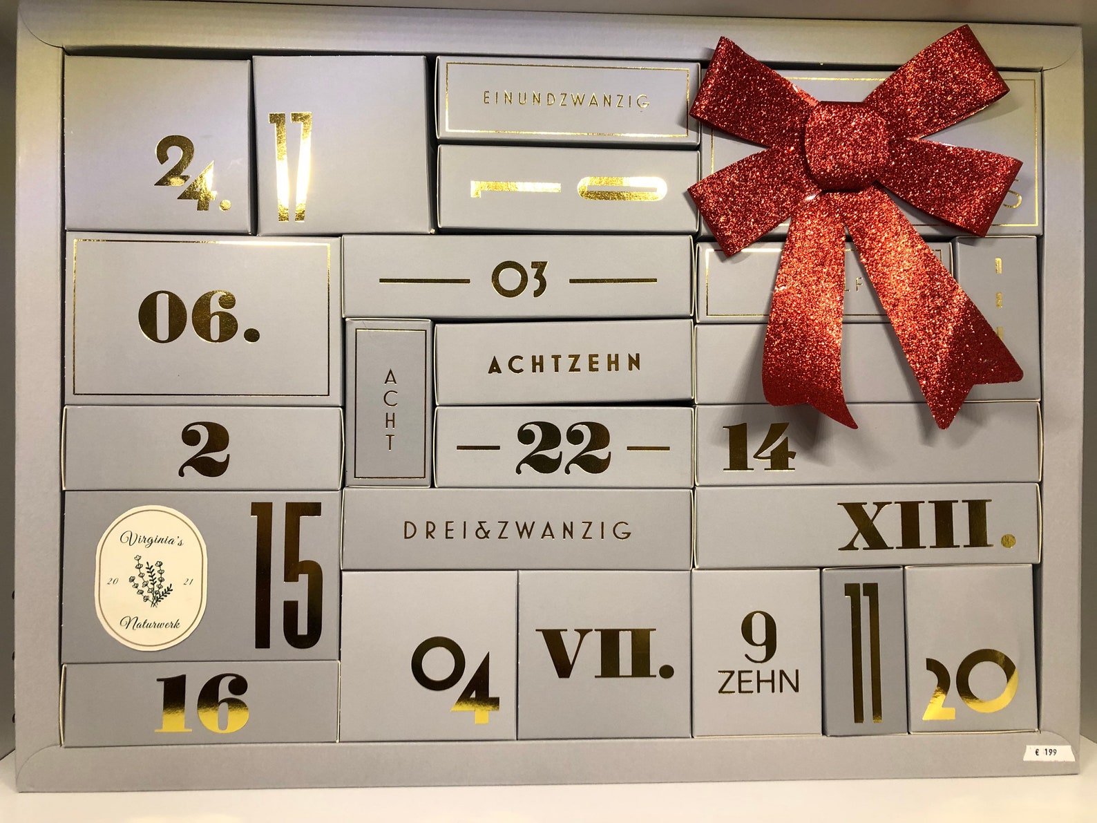 Culinary Advent calendar for special people & moments | Christmas 2023 | Virginia's nature work