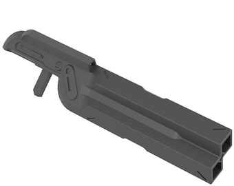 FLEMING Twin Beam Rifle - 3D-Printed 1/144 Mecha Weapon Set