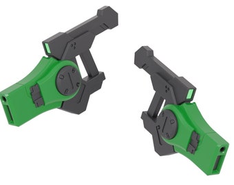 Composite Drone Rifle Set - 3D-Printed 1/144 Mecha Weapons