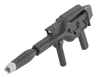 Crux Dynamics Beam Rifle - 3D-Printed 1/144 Mecha Weapon
