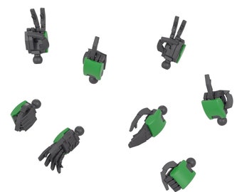 Darilanza Option Hand Set - 3D-Printed 1/144 Mecha Hands