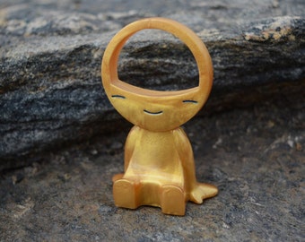 Daydreamer - Peaceful Meditation Art Toy Resin Figure