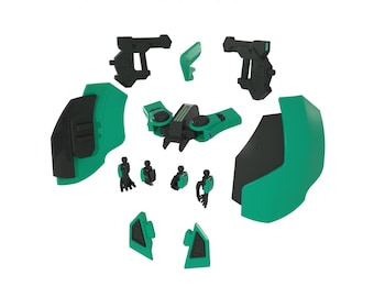 Darilanza Upgrade Set - 3D-Printed 1/144 Mecha Conversion Parts