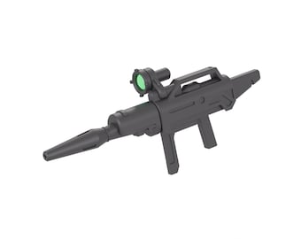 AUREX Prototype Beam Rifle - 3D-Printed 1/144 Mecha Weapon