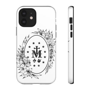 Wunderbare Medaille iPhone 16,15,14,13,12,11, X, 8 Plus Pro Max Mini Tough Phone Case, katholische Telefonschutzfolie, Jungfrau Maria Hard Phone Cover Bild 10