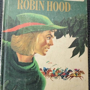 Pinocchio/Robin Hood copyright 1953 by Dandelion Library and published by Random House