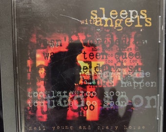 Neil Young and Crazy Horse - Sleeps With Angels CD 1994 on Reprise 9 45749-2