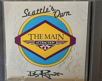 The Main Attraction Seatte's Own - By Request 1989 autographed on Satin Records CD 1202