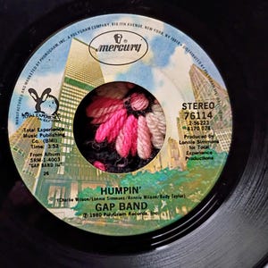 Gap Band 45rpms 1979 on Mercury 76114, A side No Hiding Place B side Humpin