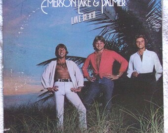 Emerson Lake & Palmer - Love Beach 1978 on Atlantic SD 19211