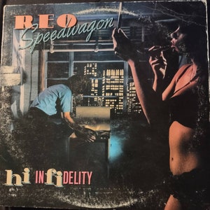 REO Speedwagon Hi Infidelity 1980 on Epic FE-36844