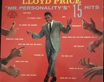 Lloyd Price - "Mr Personality's" 15 Hits 1960 on ABC Paramount ABC 324