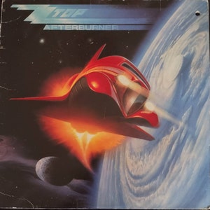 ZZ Top - Afterburner 1985 on Warner Brothers 1-25342