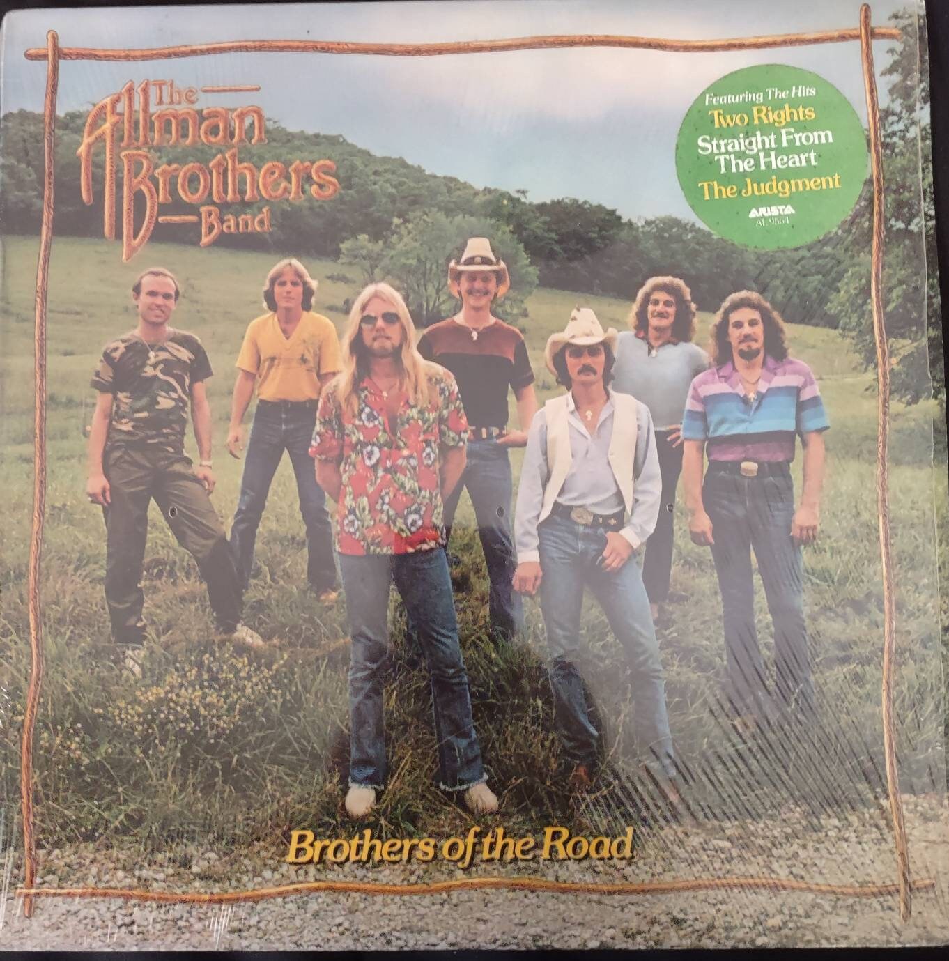 BOOTLEGGERS Allman Brothers 1981 Mサイズ The Allman Brothers Band - Brothers of the Road 1981 on Arista AL