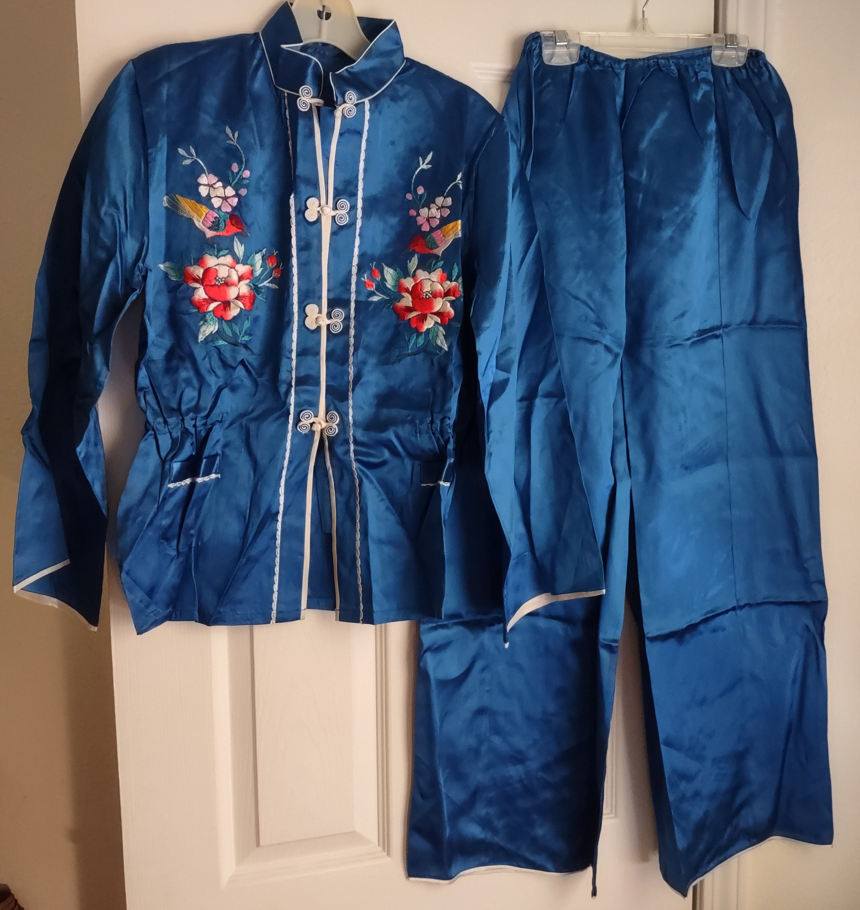 Chinese Silk Pajamas 