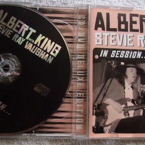 Albert King with Stevie Ray Vaughn in session 1999 2 CD set on Stax STX 31839